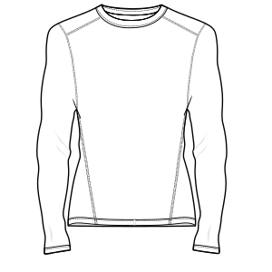 Fashion sewing patterns for MEN T-Shirts T-Shirt 6728